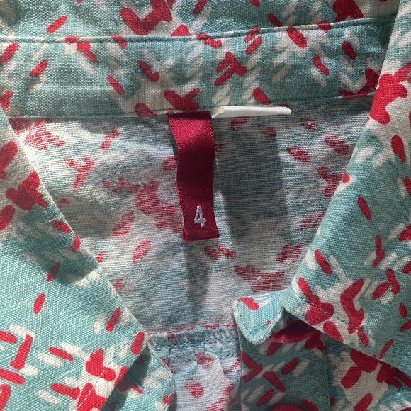 Retro checkered dress, red hats - Picture 4 of 4